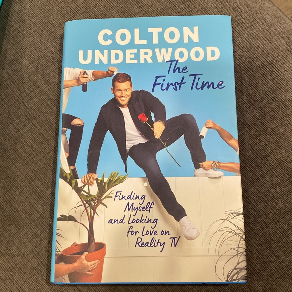Colton Underwood The First Time book    from The Bachelor - BRAND NEW   books
